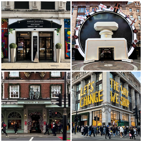 Plant-Based Christmas Review of Top 4 London Food Halls – Part 2: Fortnum & Mason and Selfridges